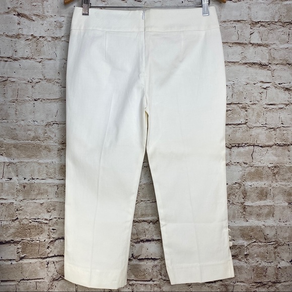 BEBE CROP DRESS WORK PANTS TROUSER - Picture 2 of 4